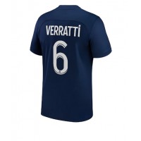 Paris Saint-Germain Marco Verratti #6 Fotballklær Hjemmedrakt 2022-23 Kortermet